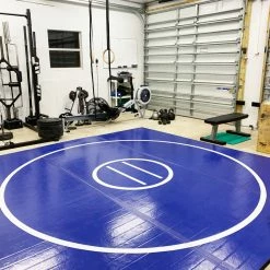 AK Athletic Equipment 14' X 14' X 1 3/8" Roll Up Wrestling Mat Wrestling Mats