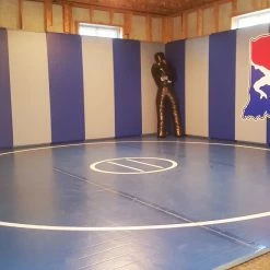 AK Athletic Equipment 16' X 16' X 1 3/8" Roll-Up Wrestling Mat