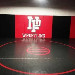 AK Athletic Equipment 17' X 17' X 1 3/8" Roll-Up Wrestling Mat