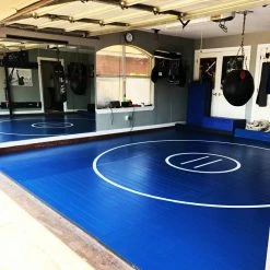 AK Athletic Equipment 16' X 16' X 1 3/8" Roll-Up Wrestling Mat