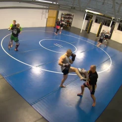 AK Athletic Equipment 24' X 24' Roll-Up Wrestling Mat