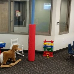 AK Athletic Equipment 4' Tall Pole Pad, 9" Diameter Pole Pads