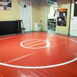 AK Athletic Equipment 14' X 14' X 1 3/8" Roll Up Wrestling Mat Wrestling Mats