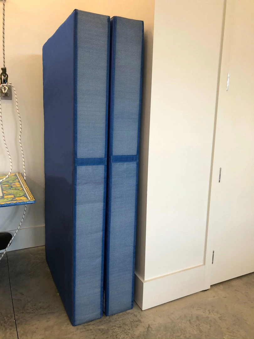 AK Athletic Equipment Aerial Arts Bi-Fold Landing Mat 6' X 6' X 8" Landing Mats 8 AK Athletic Equipment Aerial Arts Bi-Fold Landing Mat 6' X 6' X 8" Landing Mats