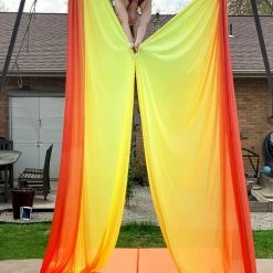 AK Athletic Equipment Aerial Arts Bi-Fold Landing Mat 6' X 6' X 8" Landing Mats 20 AK Athletic Equipment Aerial Arts Bi-Fold Landing Mat 6' X 6' X 8