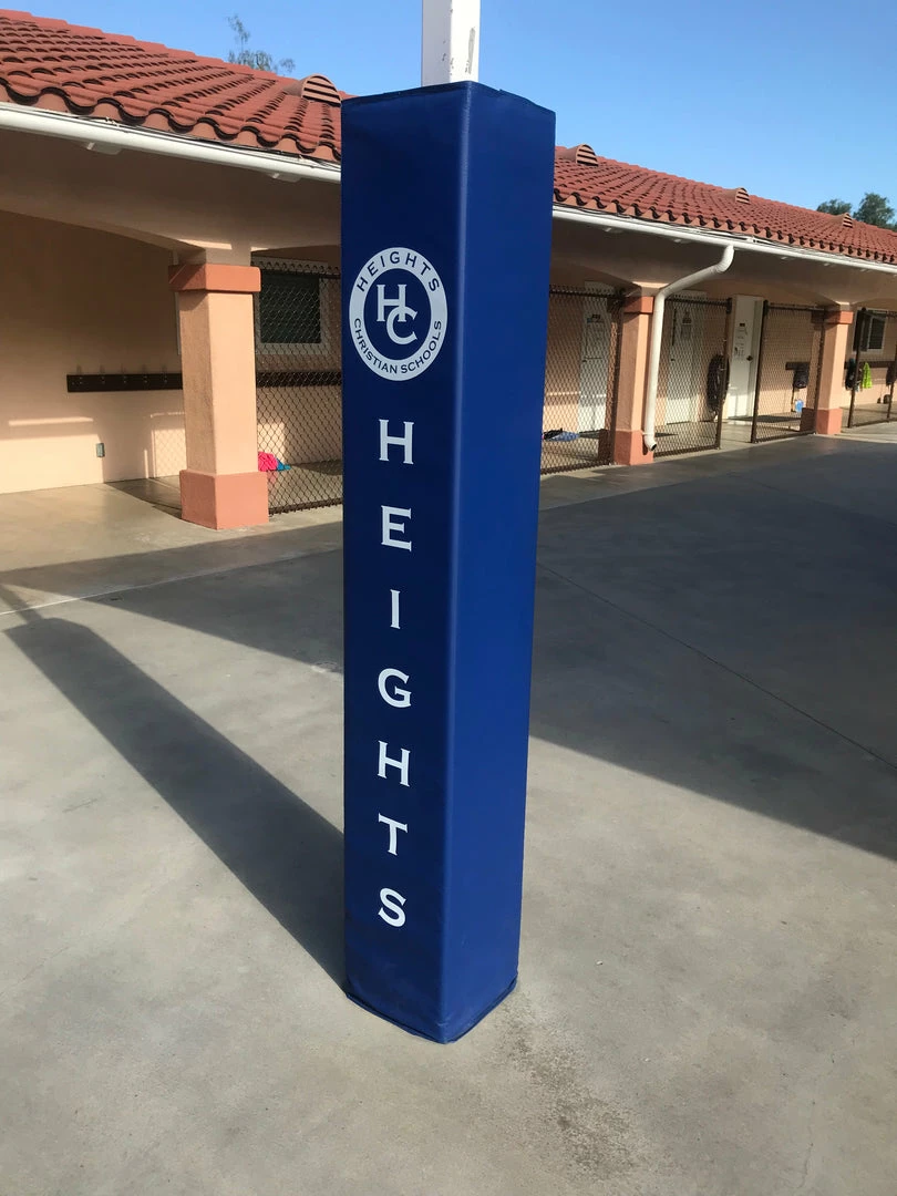 AK Athletic Equipment 6' Four Sided Column Pad, 9" Side Width 2 AK Athletic Equipment 6' Four Sided Column Pad, 9" Side Width