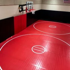 AK Athletic Equipment 20' X 20' X 1 3/8" Roll-Up Wrestling Mat Wrestling Mats