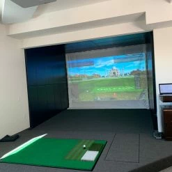 AK Athletic Equipment Wall Padding 12' Tall Package Discount Golf Simulator Wall And Ceiling Pads
