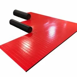 AK Athletic Equipment 12' X 12' X 1 3/8" Roll-Up Martial Arts Mat