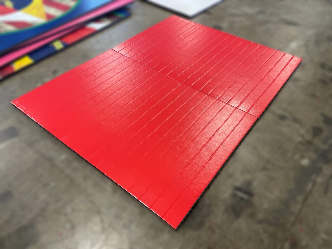 AK Athletic Equipment Remnant 6' X 8' 1 3/8" Roll-Up Red Wrestling Mat Martial Arts 1 AK Athletic Equipment Remnant 6' X 8' 1 3/8" Roll-Up Red Wrestling Mat Martial Arts
