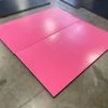 AK Athletic Equipment Clearance 7.5' X 8' X 1 3/8" Roll-Up Remnant Wrestling Mat Pink