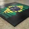 AK Athletic Equipment Jiu Jitsu Roll Up Digitally Printed 8' X 8' X 1 3/8" Roll-Up Mat