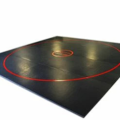 AK Athletic Equipment 20' X 20' X 1 3/8" Roll-Up Wrestling Mat Wrestling Mats 10 AK Athletic Equipment 20' X 20' X 1 3/8