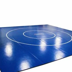 AK Athletic Equipment 24' X 24' Ultra Shock Roll-Up Wrestling Mat Ultra Shock Mats