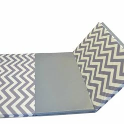 AK Athletic Equipment Holiday Shop Chevron Zigzag 4' X 8' X 1 3/8" Advanced Level Folding Gymnastics Mat Folding Mats