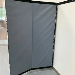 AK Athletic Equipment Digitally Printed 6' X 12' X 2" Removable Folding Gym Wall Pad