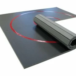 AK Athletic Equipment 10' X 10' X 1 3/8" Roll-Up Wrestling Mat Wrestling Mats