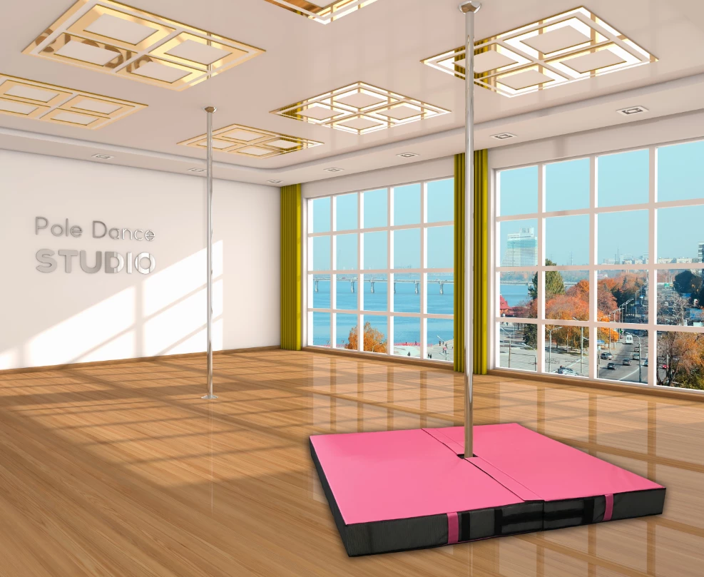 AK Athletic Equipment Pole Fitness Aerial Arts Landing Mat 6' X 6' X 8" Landing Mats 1 AK Athletic Equipment Pole Fitness Aerial Arts Landing Mat 6' X 6' X 8" Landing Mats