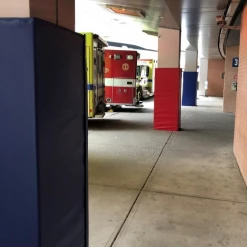 AK Athletic Equipment 6' Tall Four Sided Column Pad, 7