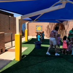 AK Athletic Equipment 6' Tall Four Sided Column Pad, 6