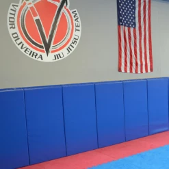 AK Athletic Equipment Custom Wood Backed Gym Wall Padding Panels 2' X 5'