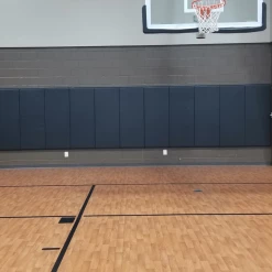 AK Athletic Equipment Custom Wood Backed Gym Wall Padding Panels 2' X 6'