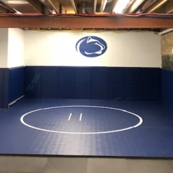 AK Athletic Equipment Custom Wood Backed Gym Wall Padding Panels 2' X 4'