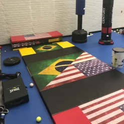 AK Athletic Equipment Impact Safe Brazilian Jiu Jitsu Grappling Mat 6' X 12' X 2