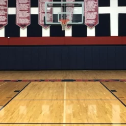 AK Athletic Equipment FlameSafe "Class A" Fire Rated Wood Backed Gym Wall Padding Panels 2' X 6'