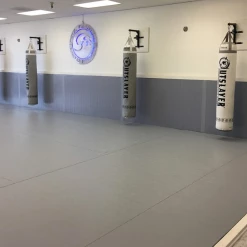 AK Athletic Equipment 6' X 12' X 1 3/8" Easy Stick Roll Up Gym Wall Pad