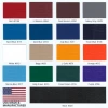 AK Athletic Equipment Wall Padding 14 Oz Vinyl And 18 Oz Vinyl Color Samples 3" X 7"