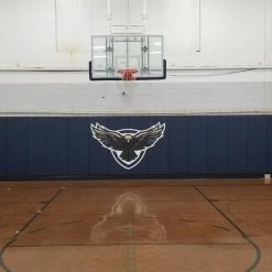 AK Athletic Equipment Custom Wood Backed Gym Wall Padding Panels 2' X 6'