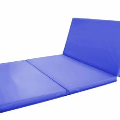 AK Athletic Equipment Clearance Blue 4' X 8' X 1 3/8" - Advanced Level Folding Gymnastics Mat