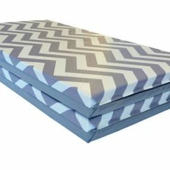 AK Athletic Equipment Holiday Shop Chevron Zigzag 4' X 8' X 2" Intermediate Level Folding Gymnastics Mat Folding Mats