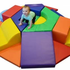 AK Athletic Equipment Hexagon Toddler Soft Play Climber 5 AK Athletic Equipment Hexagon Toddler Soft Play Climber