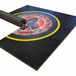 AK Athletic Equipment Wrestling Mats Your Design Digitally Printed 8' X 8' X 1 3/8" Roll-Up Wrestling Mat