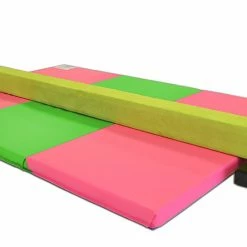 AK Athletic Equipment Gymnastics Balance Beam And Folding Mat Combo Package