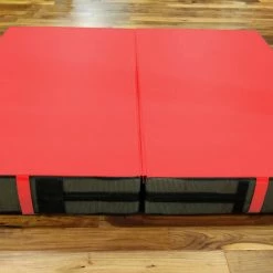 AK Athletic Equipment Aerial Arts Bi-Fold Landing Mat 6' X 6' X 8" Landing Mats 33 AK Athletic Equipment Aerial Arts Bi-Fold Landing Mat 6' X 6' X 8