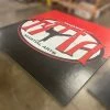 AK Athletic Equipment Clearance Wrestling Mat 10' X 122" Black With Logo Martial Arts