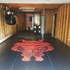 AK Athletic Equipment Wrestling Mats Samurai Digitally Printed 8' X 8' X 1 3/8